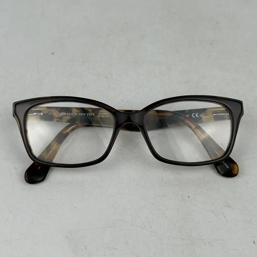 Kate Spade New York Jeri‎ WR9 Eyeglasses Frame Adults Brown Full Rim 140 mm